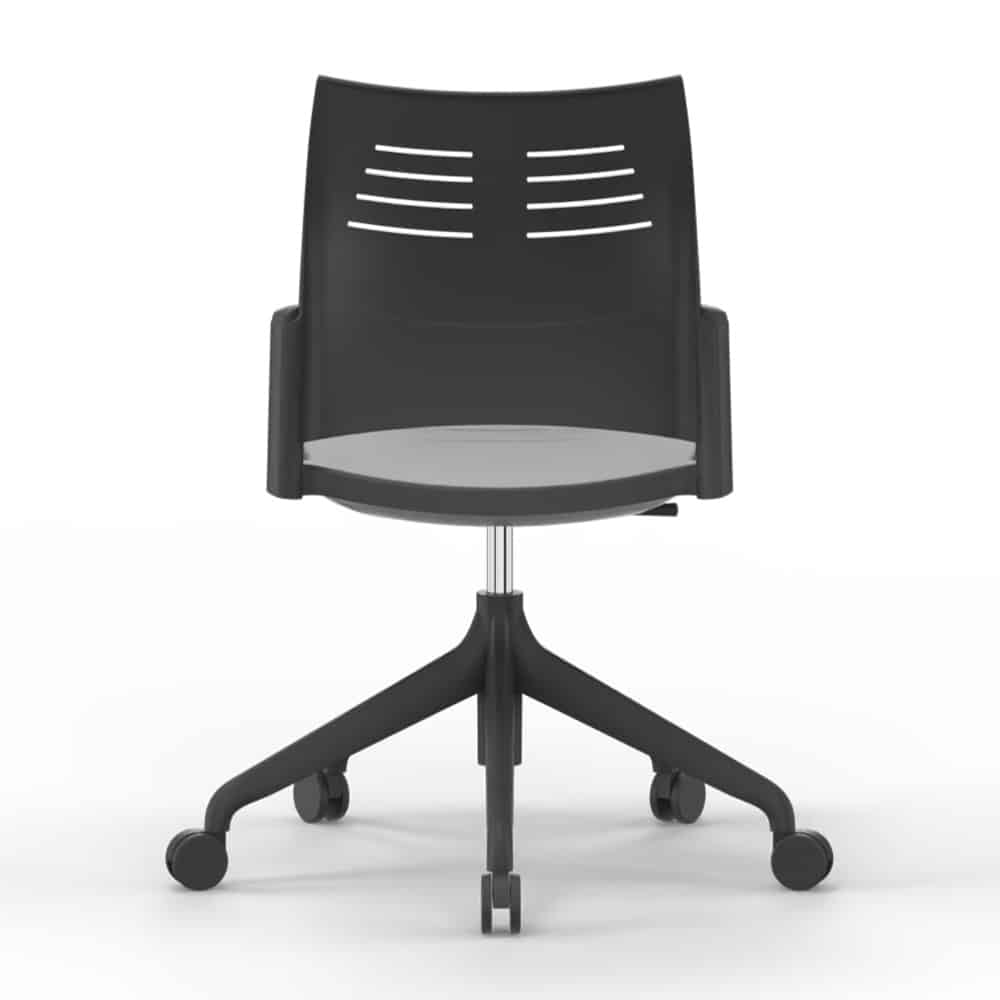 sillas de escritorio negras Spacio